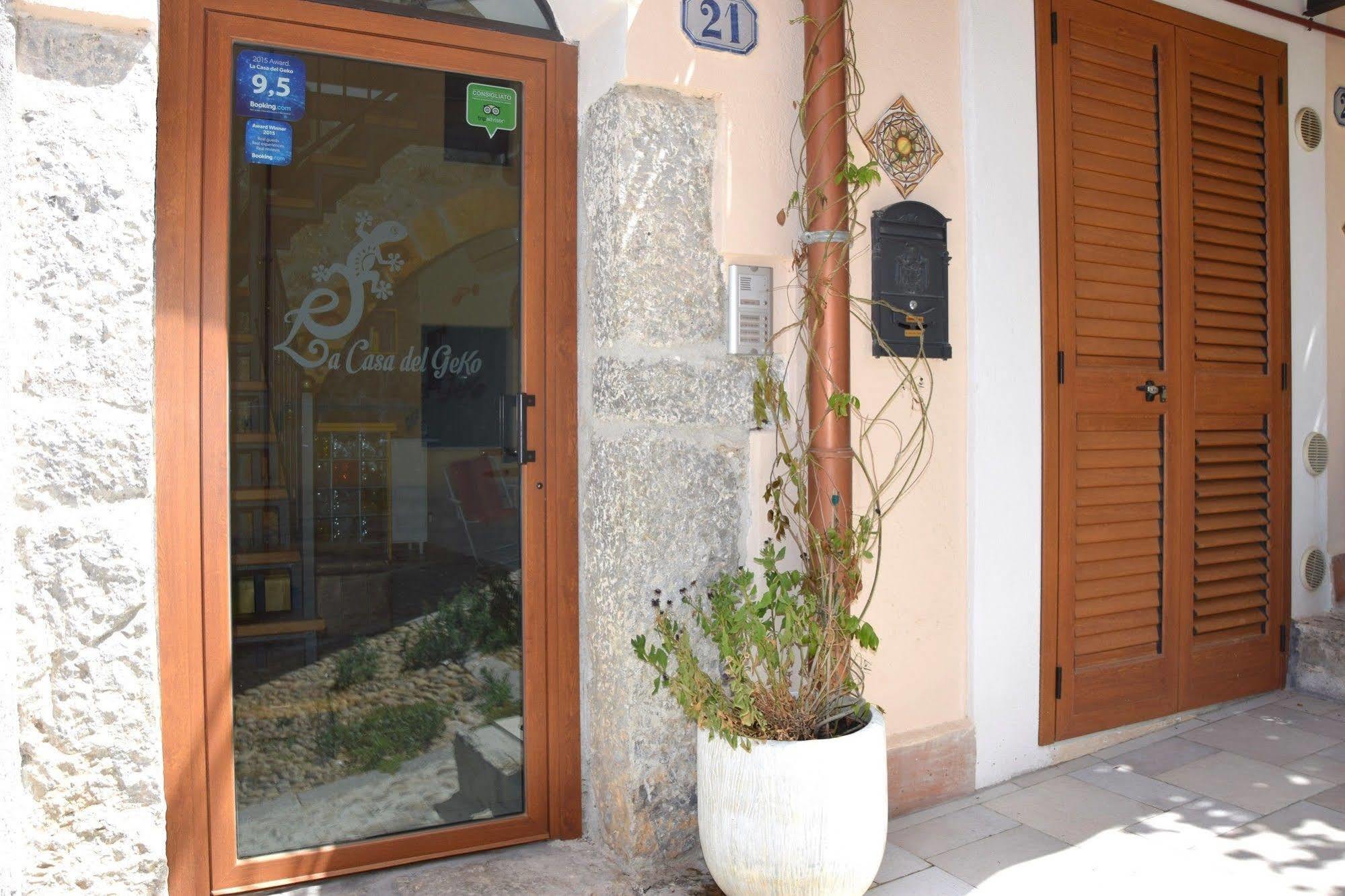 Bed and Breakfast La Casa Del Geko Cefalù Zewnętrze zdjęcie