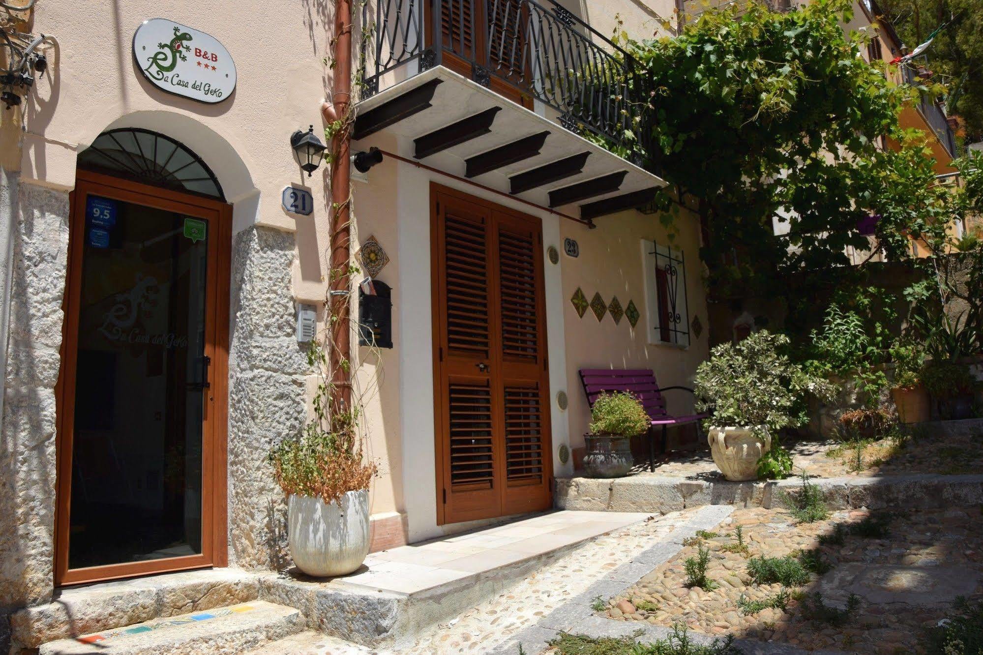 Bed and Breakfast La Casa Del Geko Cefalù Zewnętrze zdjęcie